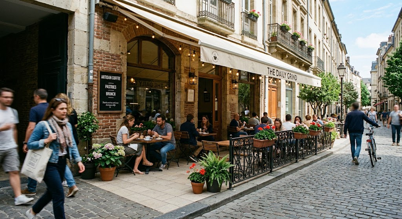 5 Ideen f&uuml;r eine moderne Caf&eacute;- oder Bar-Terrasse