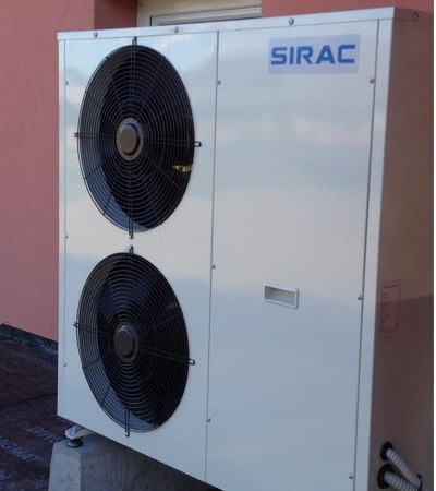 Prodamo toplotno črpalko Sirac, 16 KW