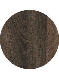 iCon - Sonoma-Eiche dunkel, HPL 12 mm, rund