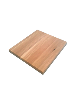 Massivholz-Tischplatte Eiche 90&times;90 cm