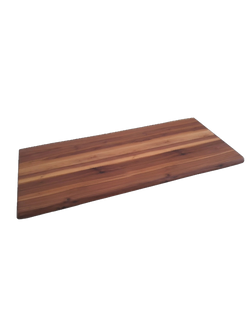 Massivholz-Tischplatte Nussbaum 200&times;90 cm