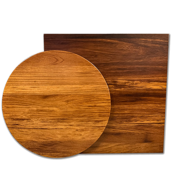 Tischplatte Iroko 120 x 80