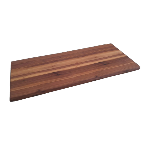 Massivholz-Tischplatte Nussbaum 220&times;100 cm