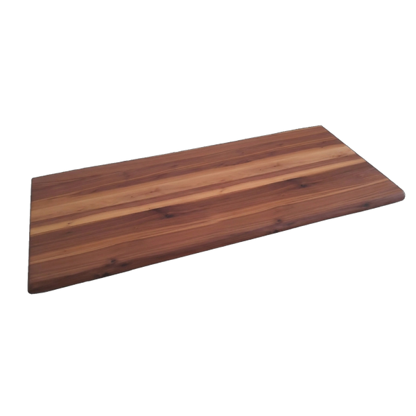 Massivholz-Tischplatte Nussbaum 200&times;90 cm